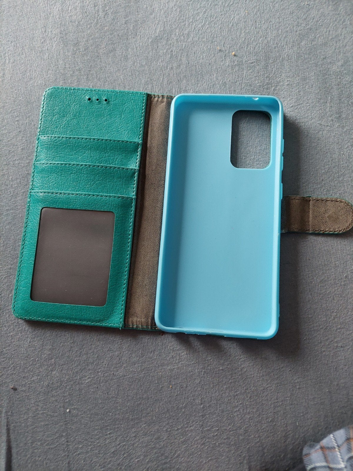 A52/A52S 5G blauw telefoonhoesje samsung, Ophalen, Gebruikt, Hoesje of Tasje