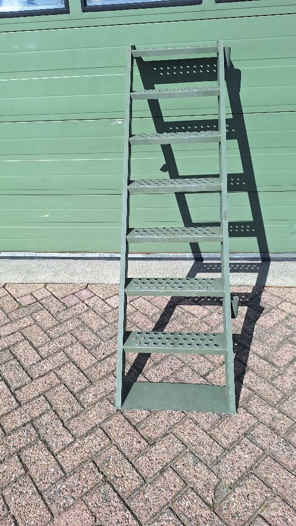 steigertrap 7 trede aanbouwtrap bordestrap calamiteitentrap, Ophalen, Gebruikt, Trap, Minder dan 2 meter