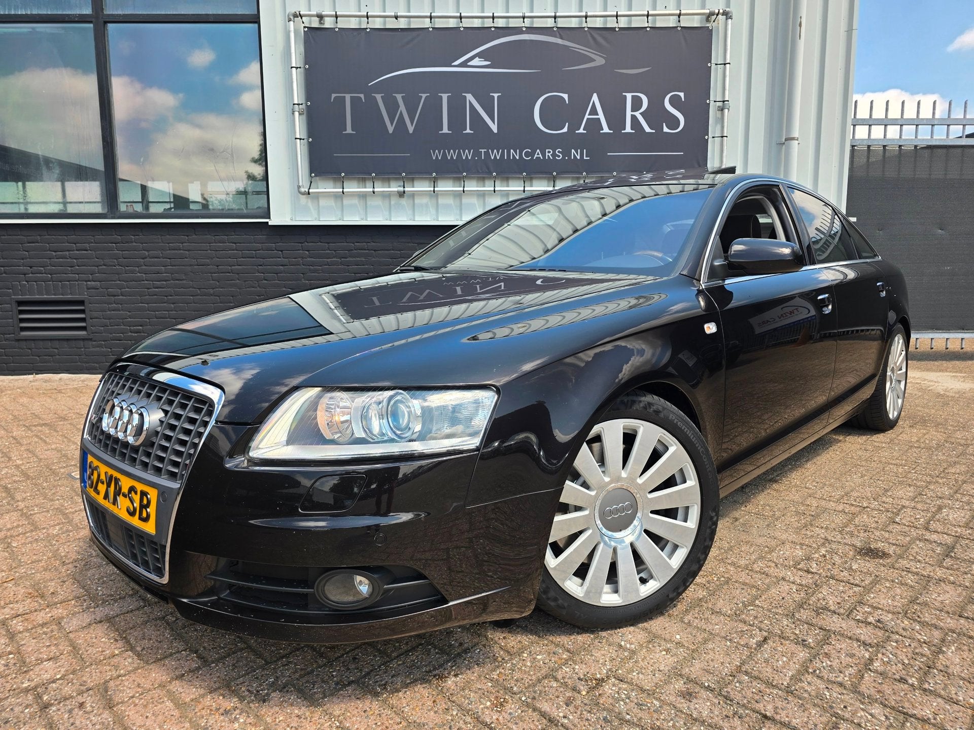 Audi A6 Limousine 4.2 FSI quattro S-Line Acc Bose Keyless Sc, Auto's, Audi, Automaat, Gebruikt, 8 cilinders, Zwart