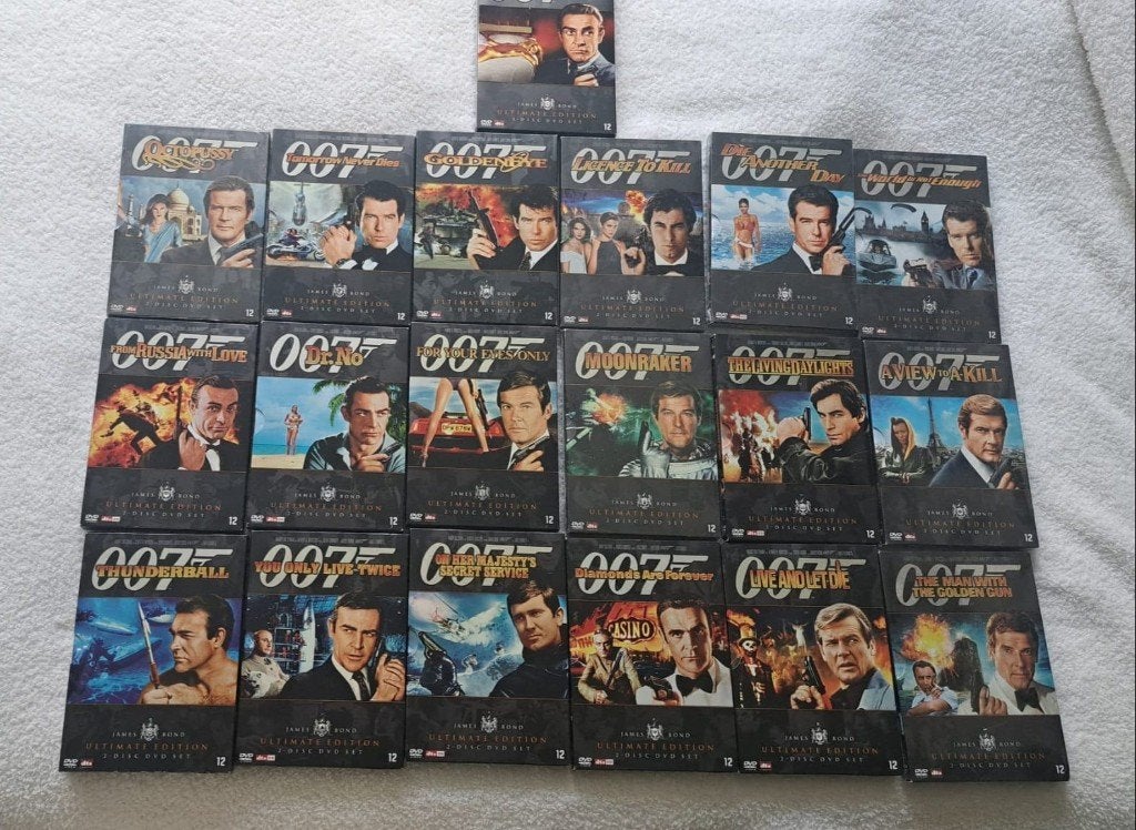 James Bond 007 DVD Collectie, Ophalen of Verzenden, Nieuw, Film, Overige typen