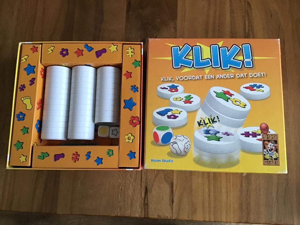 Klik een gezelschapspel, Ophalen, Gebruikt, Jongen of Meisje