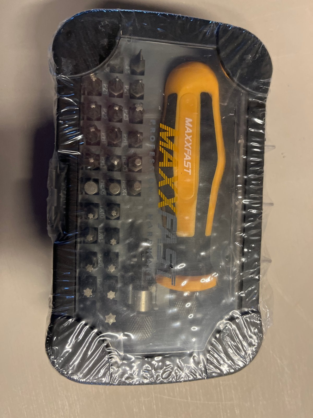 Maxxfast bitset met schroevendraaier, nieuw in verpakking, Ophalen of Verzenden, Nieuw, Bitset, Overige merken