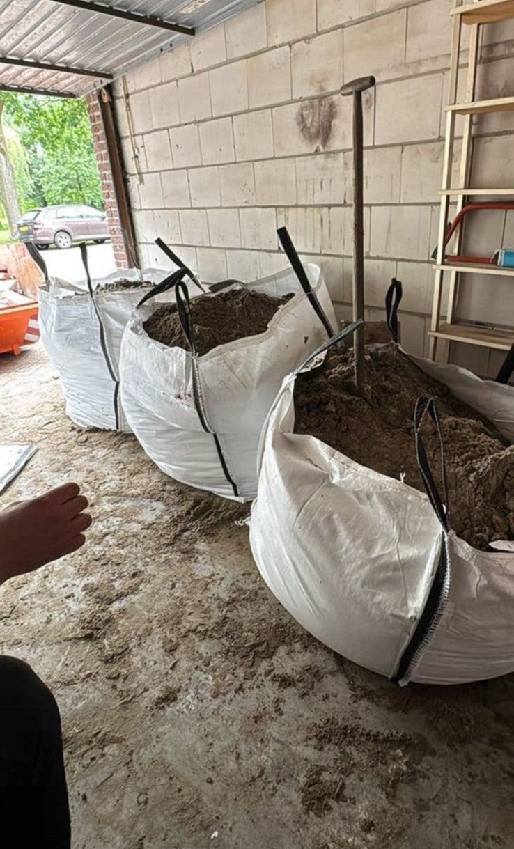 Gratis zand op te halen, Tuin en Terras, Ophalen, Zo goed als nieuw, Ophoogzand