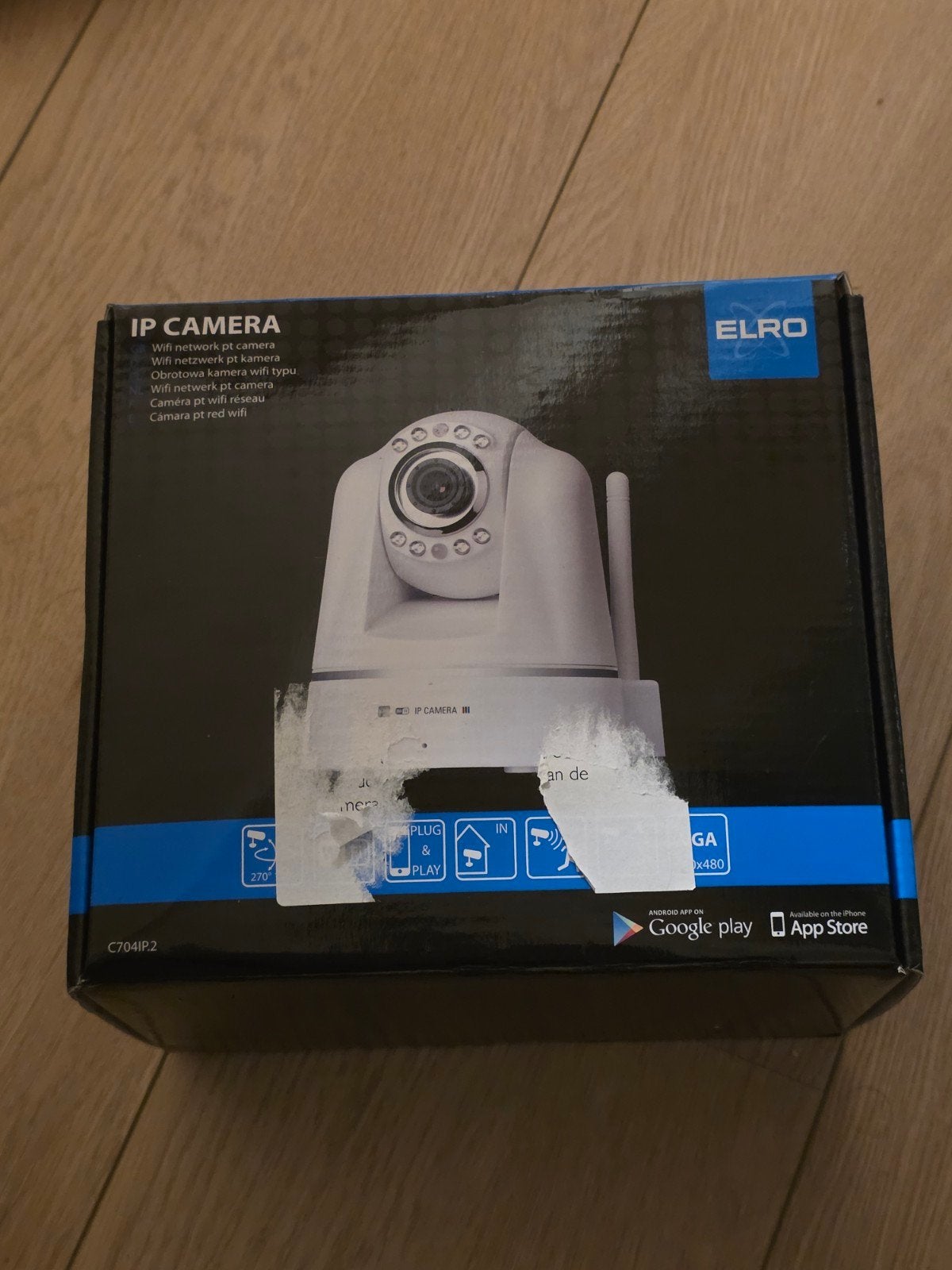 ELRO C704IP2 IP Camera - Nieuw in doos, Ophalen of Verzenden
