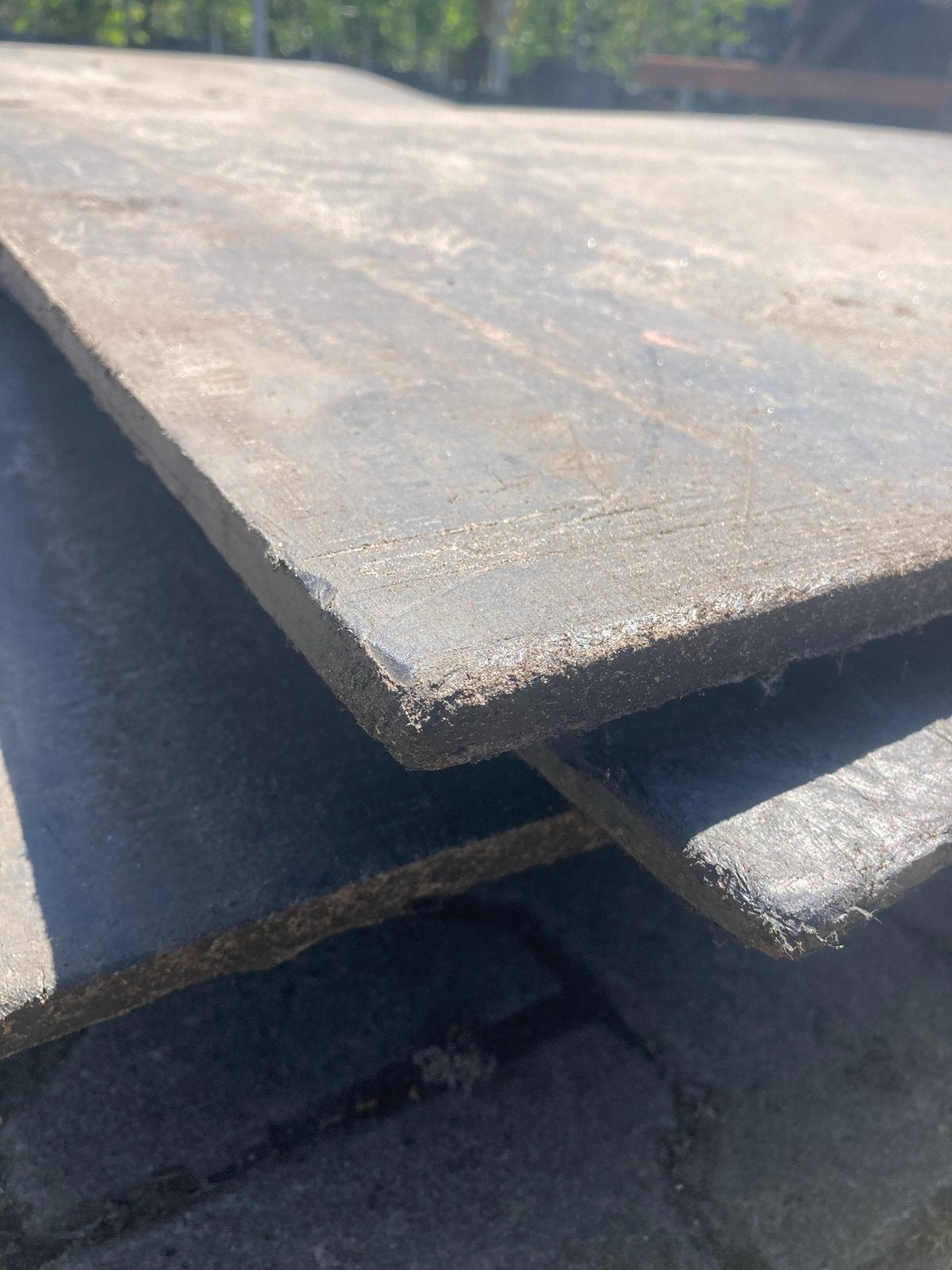 Gebruikte rijplaten voor diverse toepassingen, Ophalen of Verzenden, Gebruikt, Overige materialen, 100 mm of meer