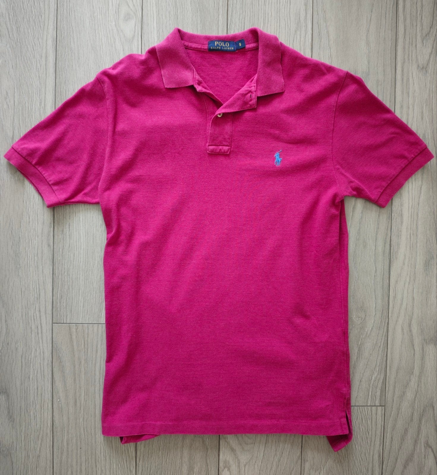 Polo Ralph Lauren Poloshirt - Maat S - Roze, Ophalen of Verzenden, Roze, Maat 46 (S) of kleiner, Polo Ralph Lauren