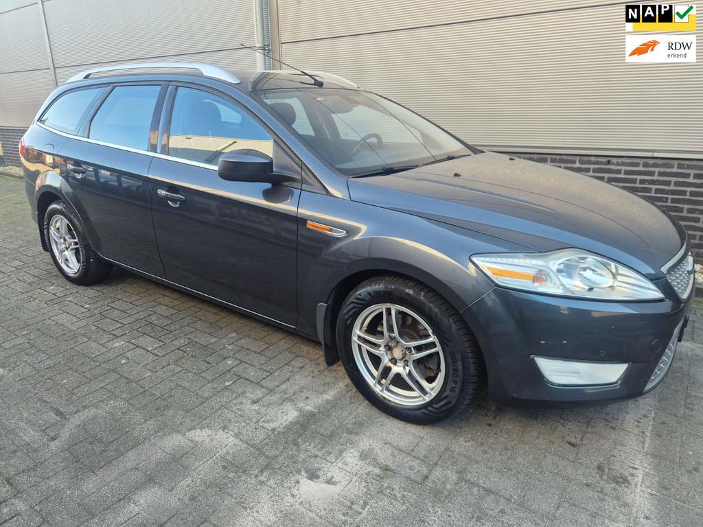 Ford Mondeo Wagon 2.0-16V Titanium - nap - nederlandse auto, Auto's, Gebruikt, Zwart, Mondeo, Origineel Nederlands