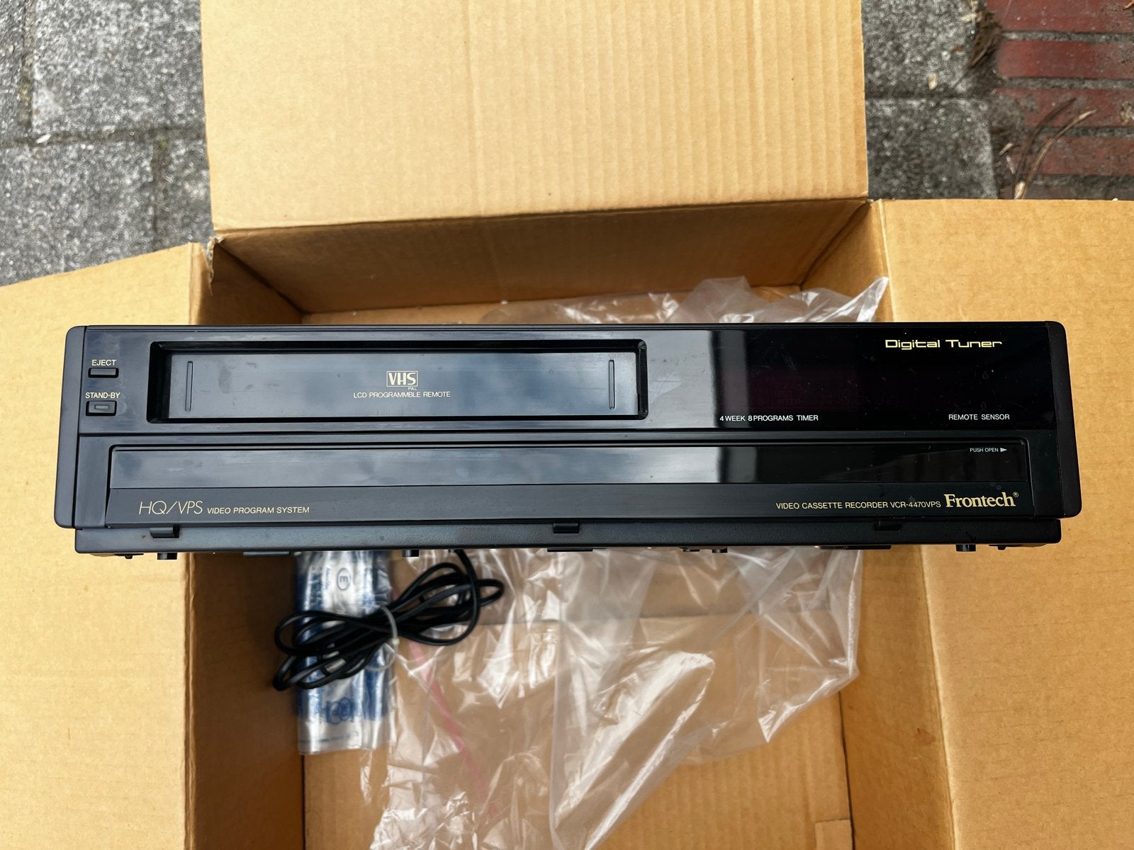 Frontech VCR-4470VPS VHS-speler met afstandsbediening, Ophalen, Gebruikt, VHS-speler of -recorder