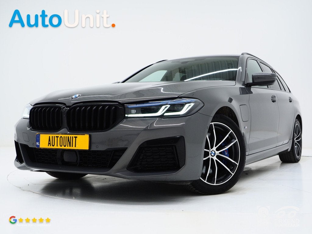 BMW 5 Serie Touring 530e M Sport Shadow Line | LaserLED | Tr, Automaat, 1998 cc, Gebruikt, Zwart