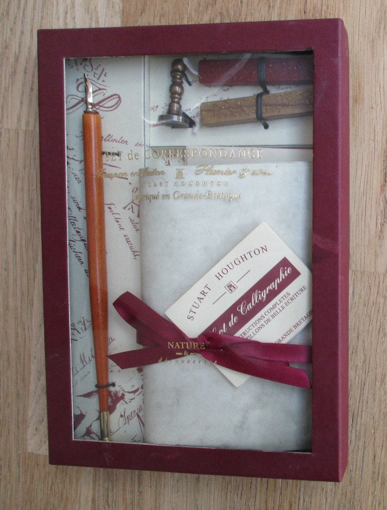 Stuart Houghton Kalligrafie & Wax Seal kalligrafeerpen, Ophalen of Verzenden, Zo goed als nieuw
