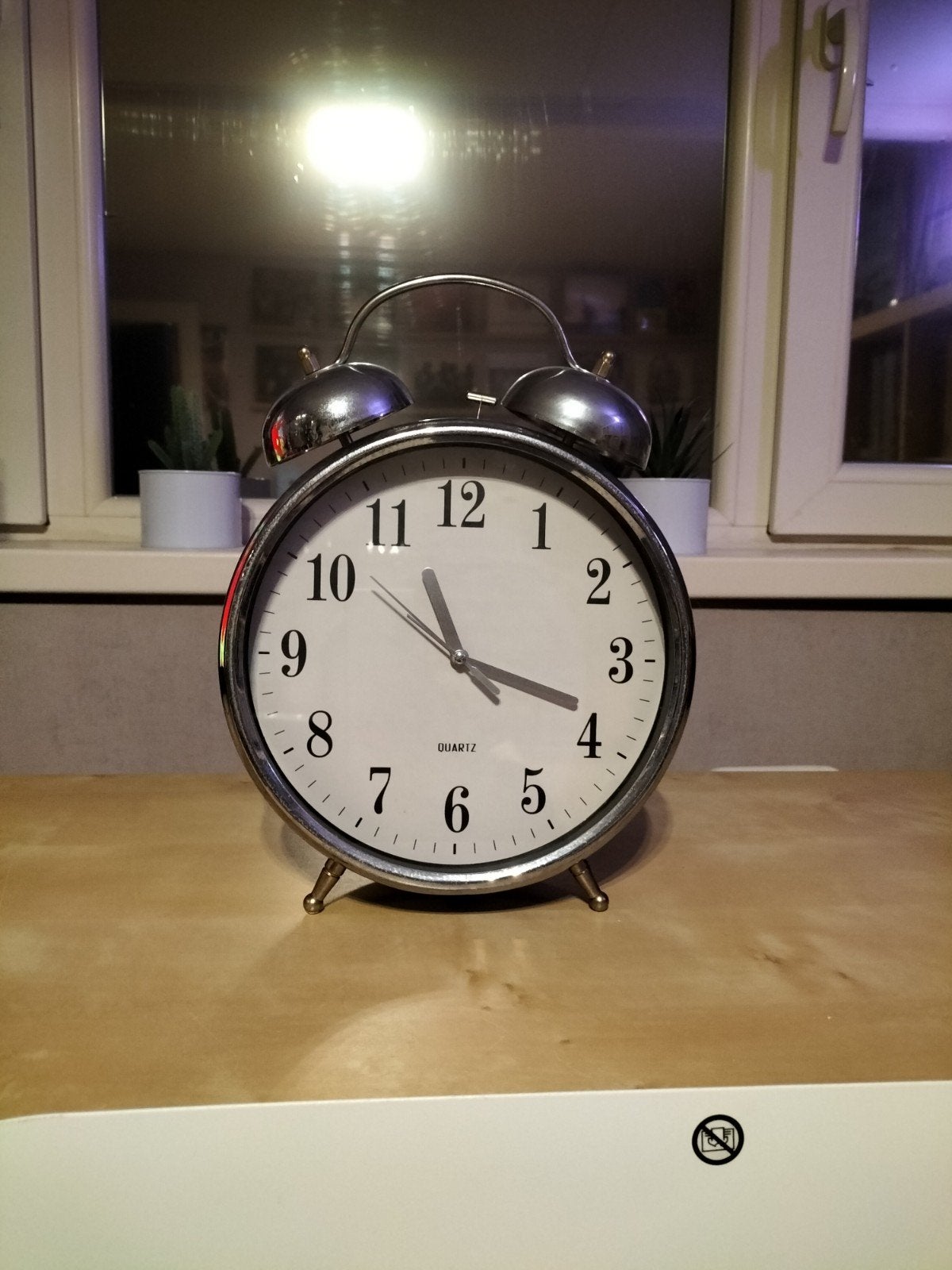 Retro Wekker - Klassiek Design, Luid Alarm, Ophalen of Verzenden, Gebruikt