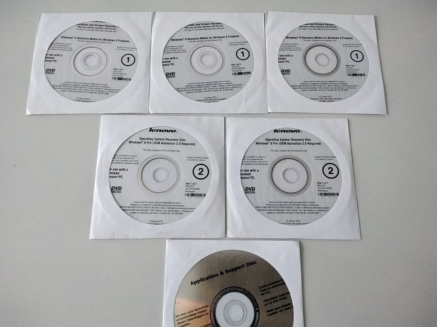 Lenovo Windows 8 Recovery Set, Ophalen of Verzenden