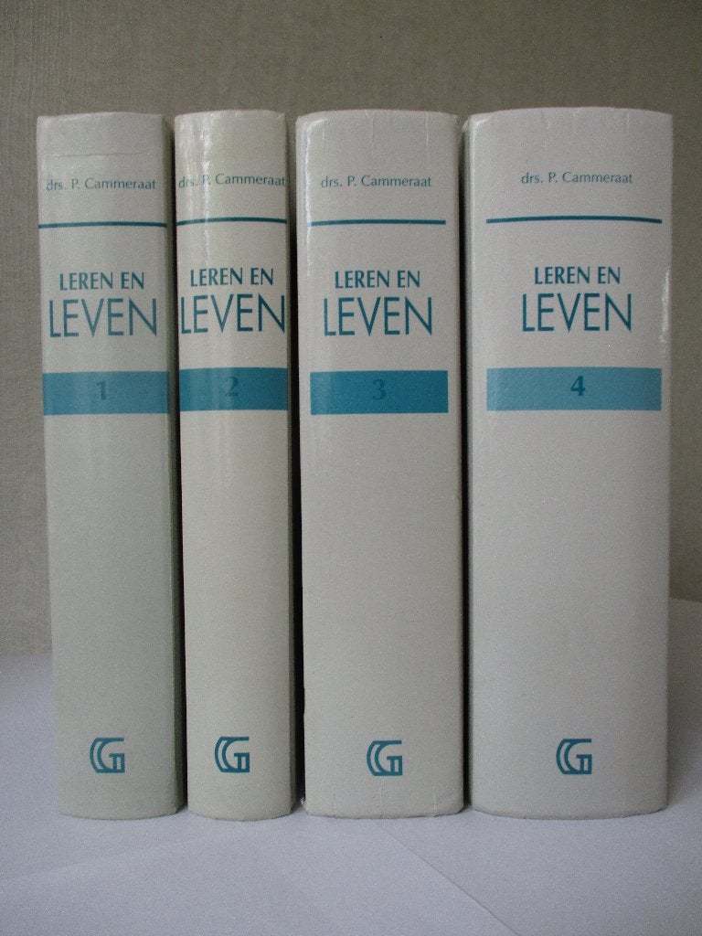 Drs. P. Cammeraat: Leren en leven (4 delen compleet)., Gelezen, Drs. P. Cammeraat, Christendom | Protestants, Ophalen of Verzenden