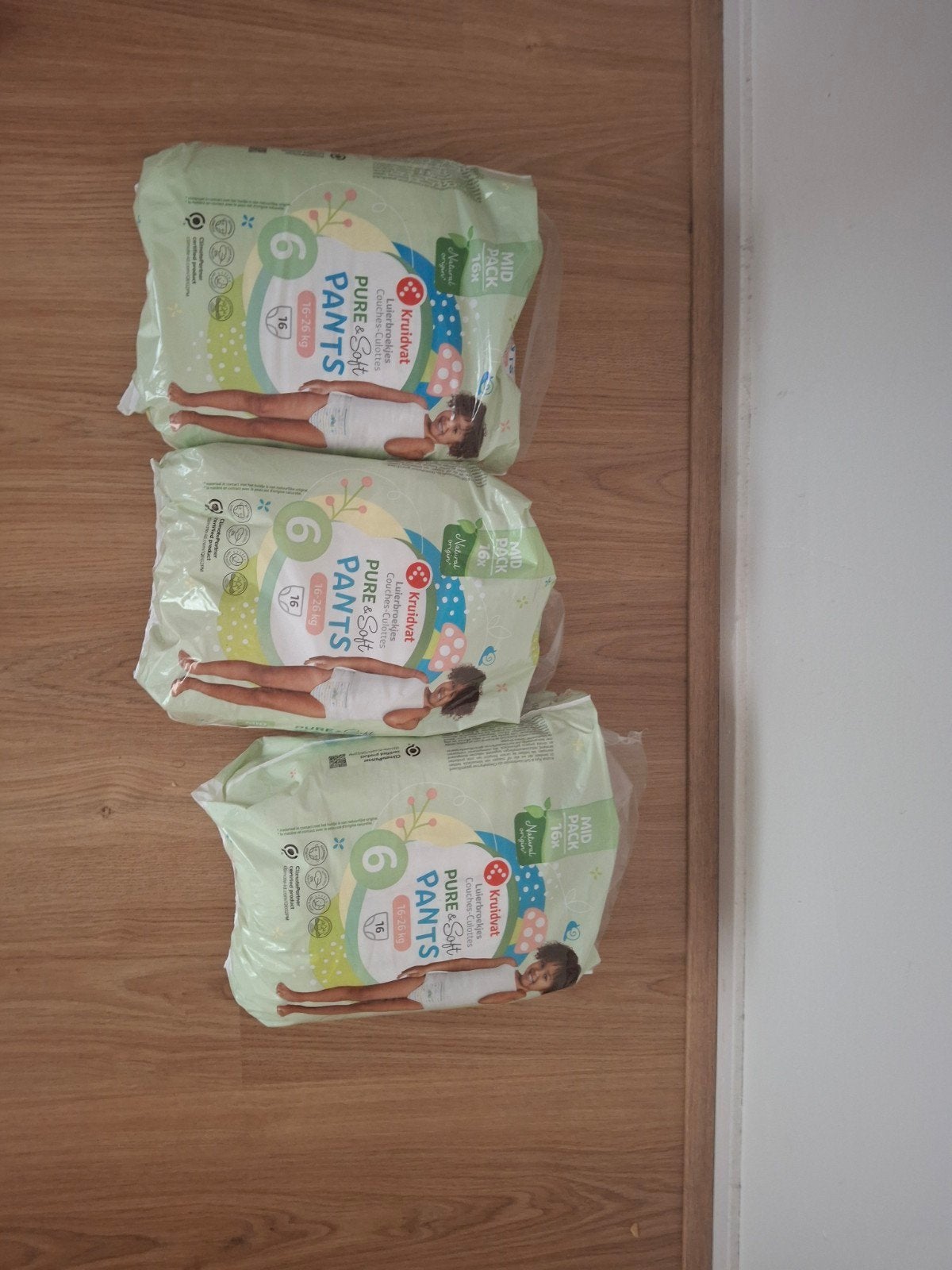 Kruidvat Pure & Soft Luierbroekjes Maat 6, Ophalen of Verzenden, Nieuw