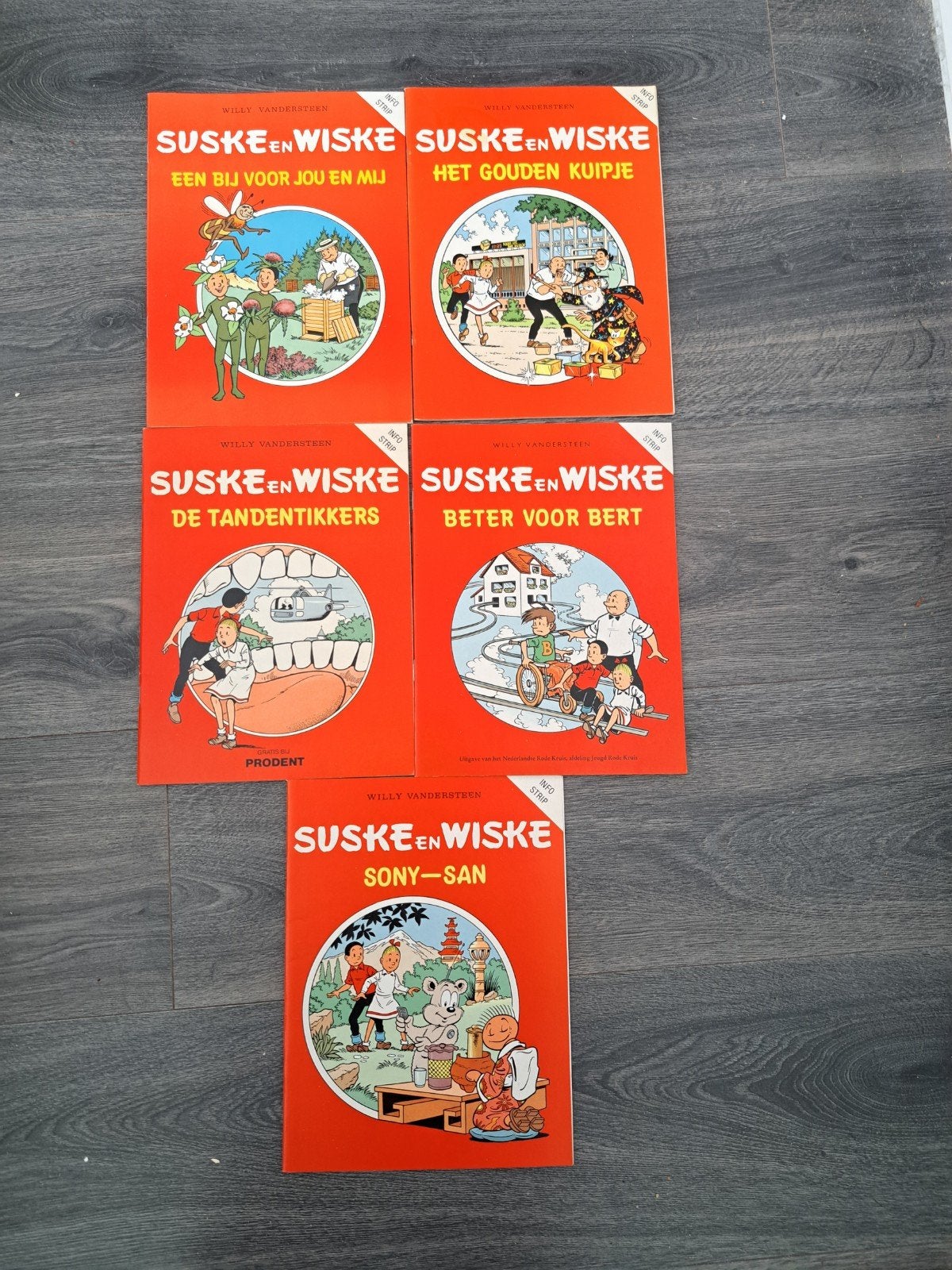 Suske en Wiske infostrip, Boeken, Ophalen of Verzenden, Willy Vandersteen