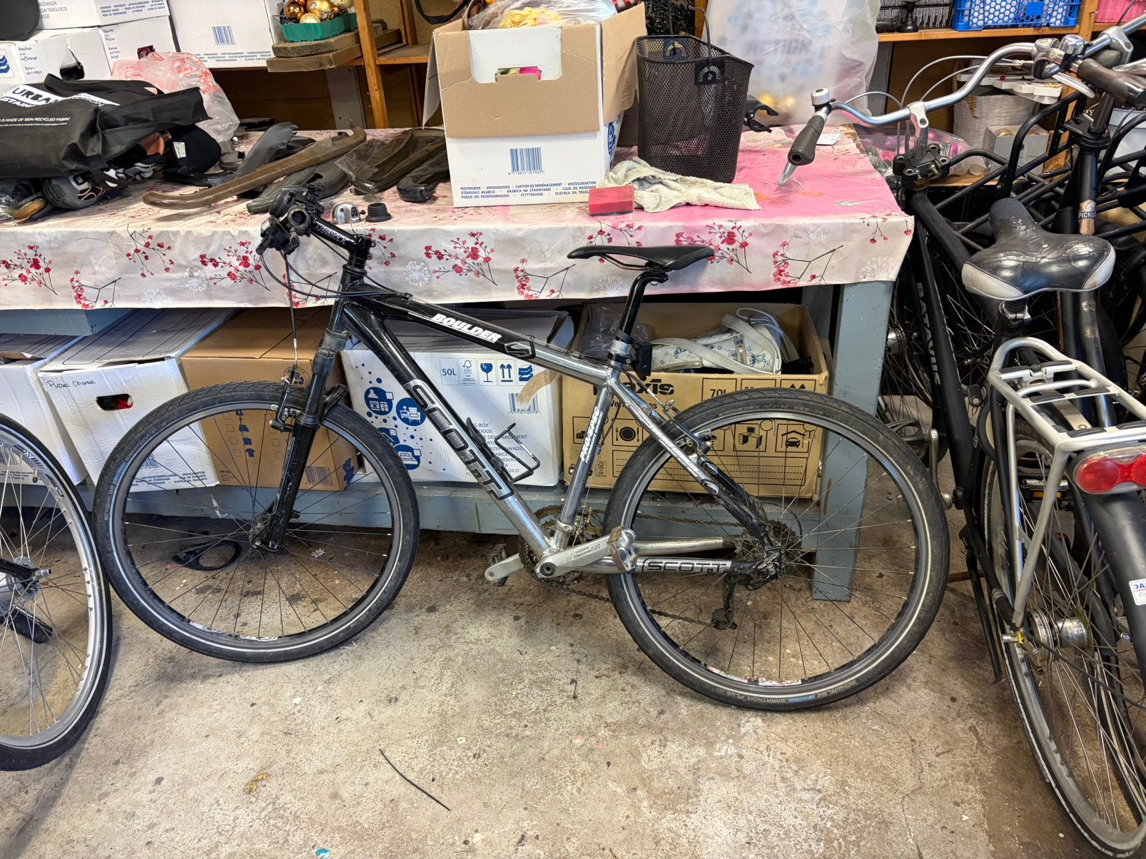Mountainbike, Ophalen, Gebruikt