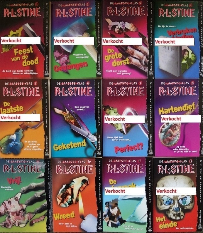 R. L. Stine De laatste klas, Verzenden, Gelezen, R. L. Stine, Fictie