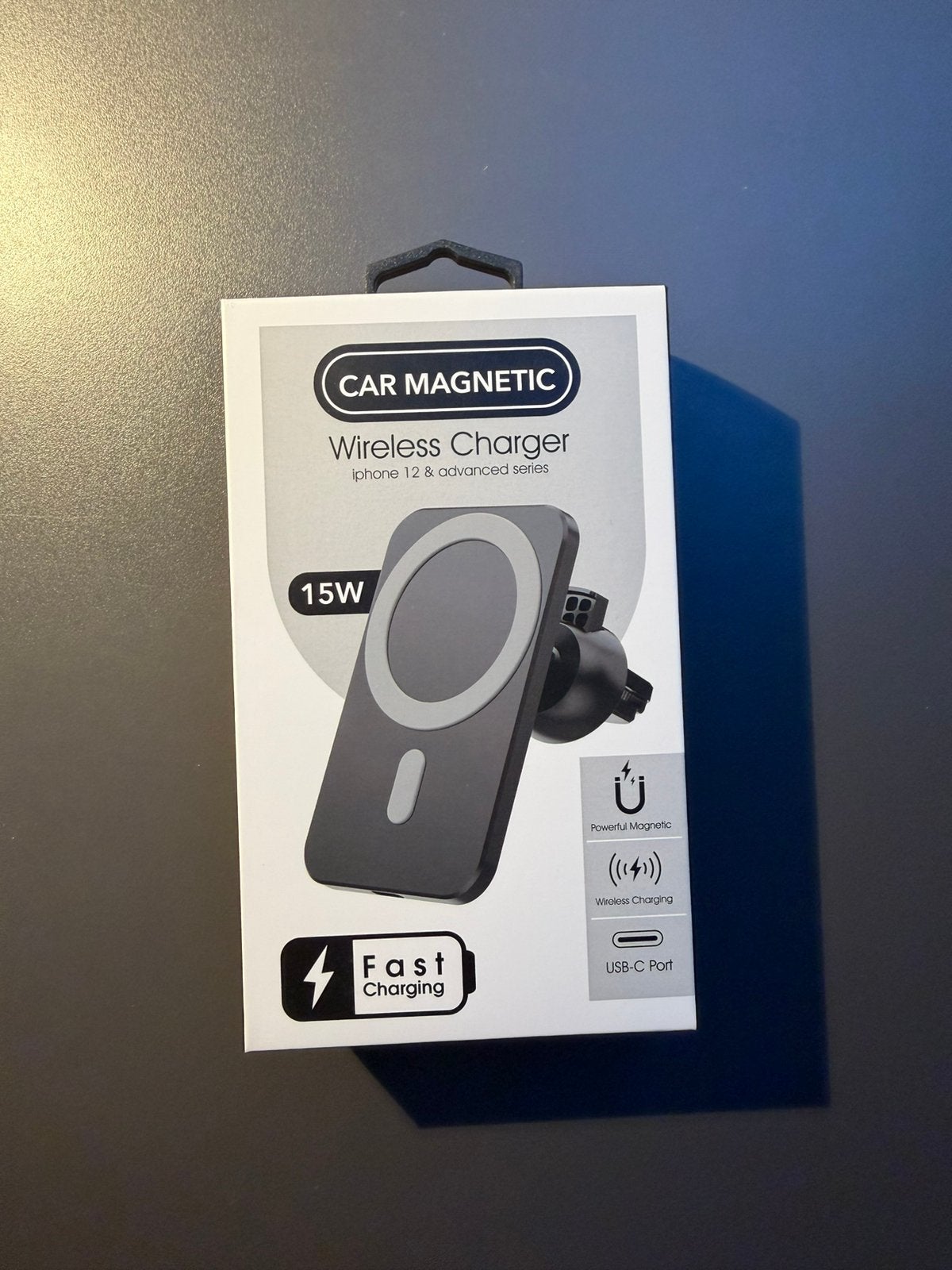 MagSafe telefoonhouder voor in de auto (iPhone), Ophalen of Verzenden, Nieuw, Auto