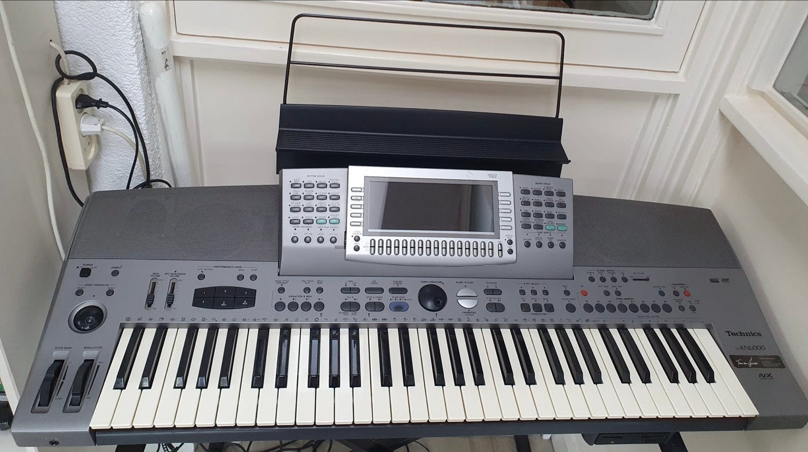 Technics SX-KN6000 Keyboard, Ophalen, Aanslaggevoelig, Technics, 61 toetsen