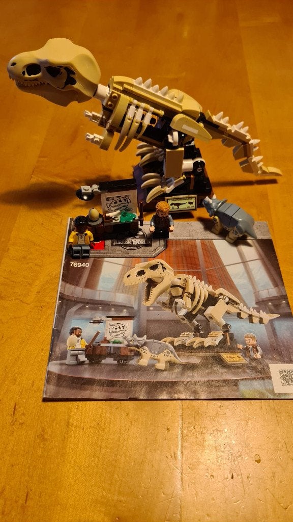 LEGO Jurassic World dinosaurusfossiel van T. rex  76940, Compleet, Jurassic World, Lego, Ophalen of Verzenden