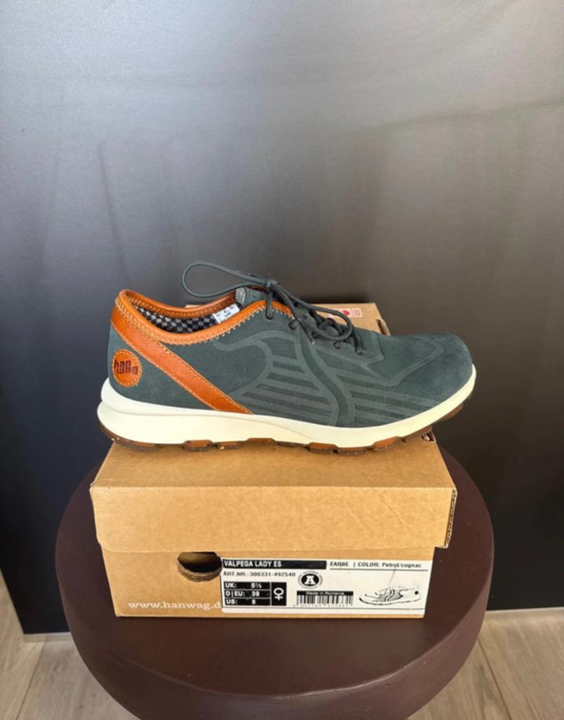 Hanwag valpega lady es, dames 39, Blauw, Nieuw, Wandelschoenen, Ophalen of Verzenden