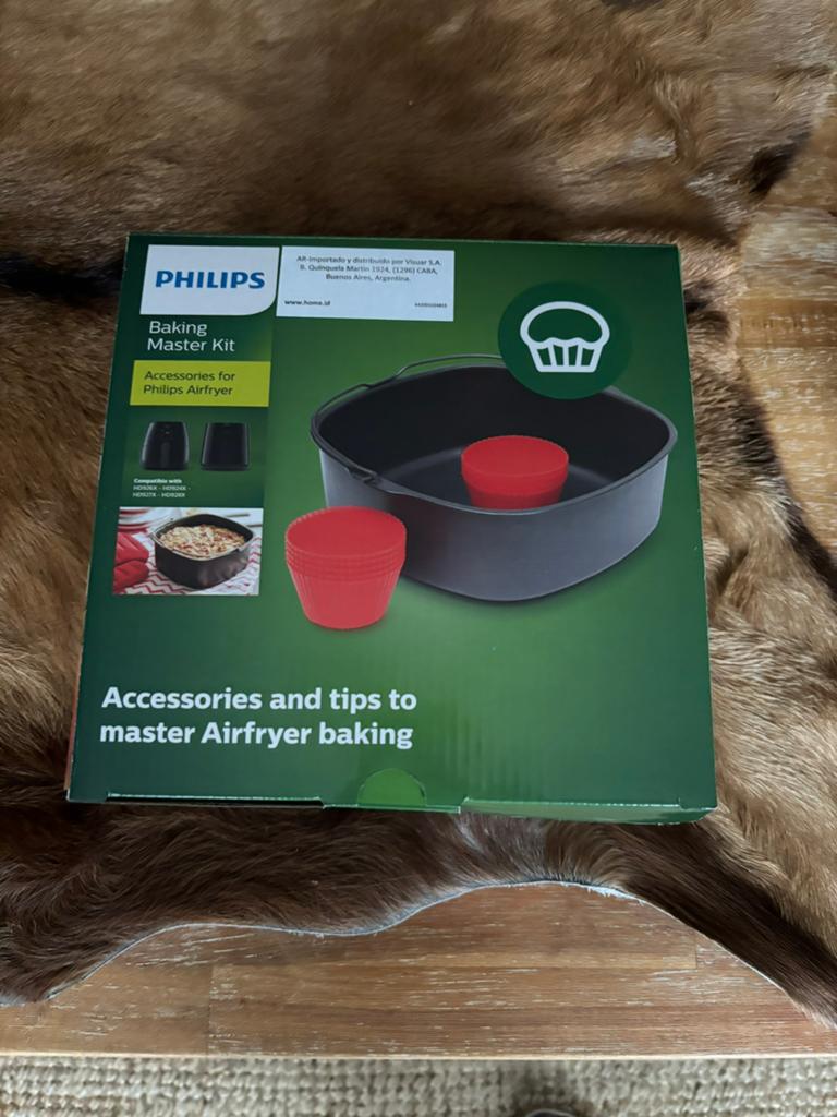 Splinternieuwe PHILIPS BAKING MASTER KIT voor de airfryer, Ophalen, Zo goed als nieuw