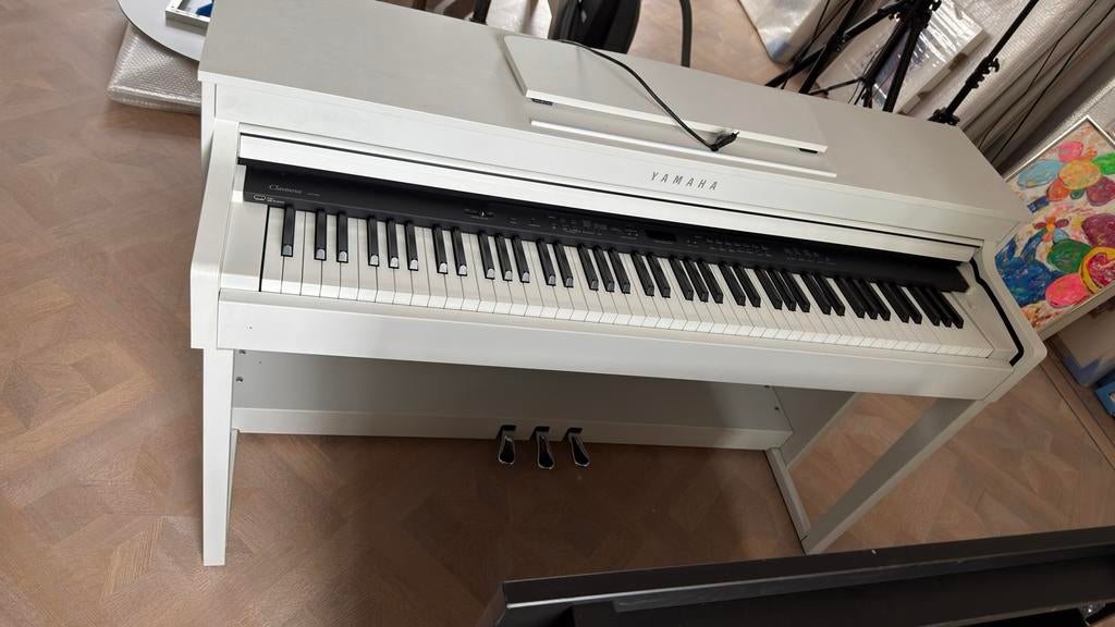 Yamaha Clavinova CLP-430WH Digitale Piano Wit, Muziek en Instrumenten, Piano's, Ophalen, Gebruikt, Wit, Digitaal