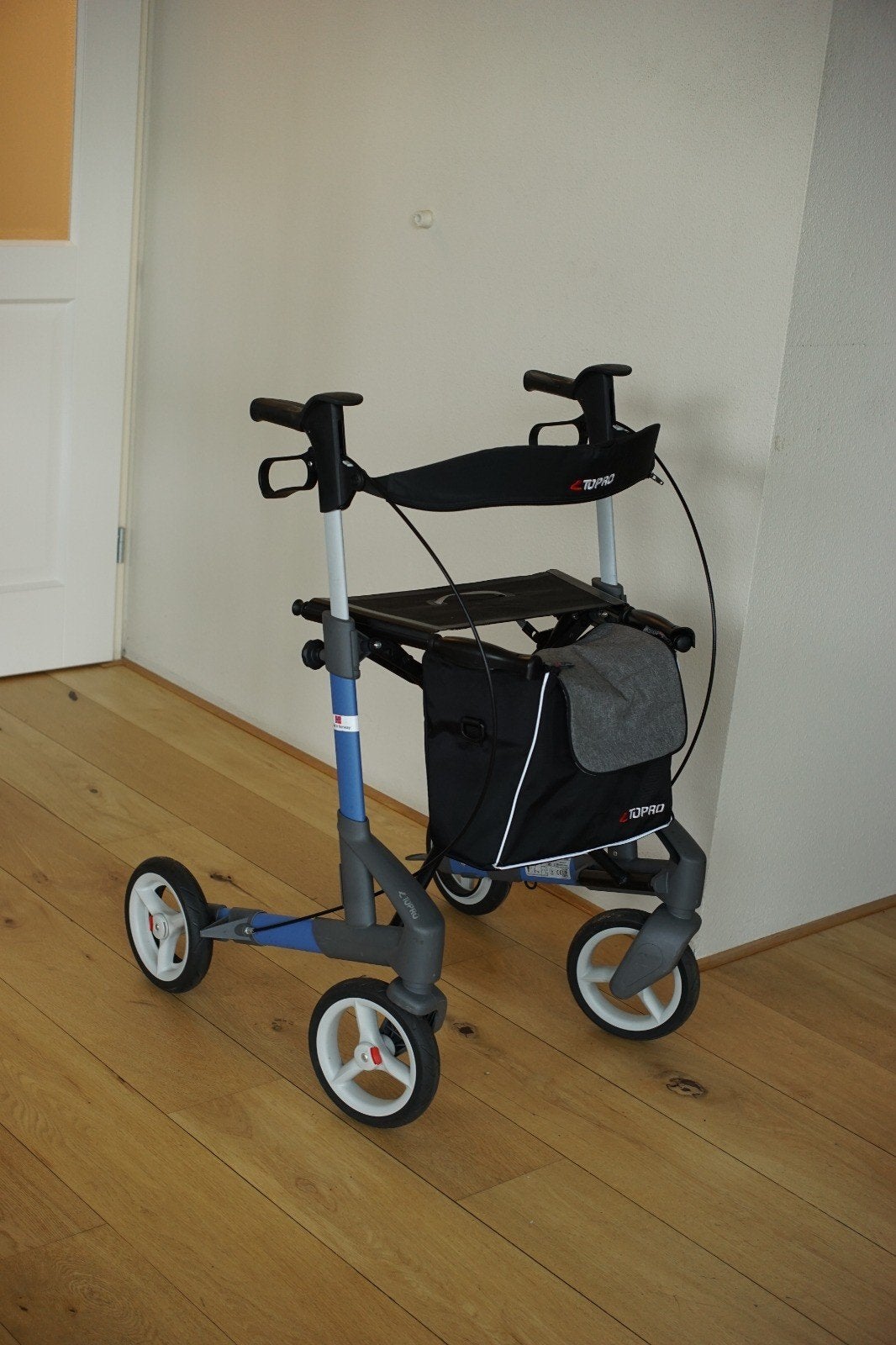 Toppro Troja 5G rollator met rugsteun, Verzenden, Lichtgewicht, Zo goed als nieuw