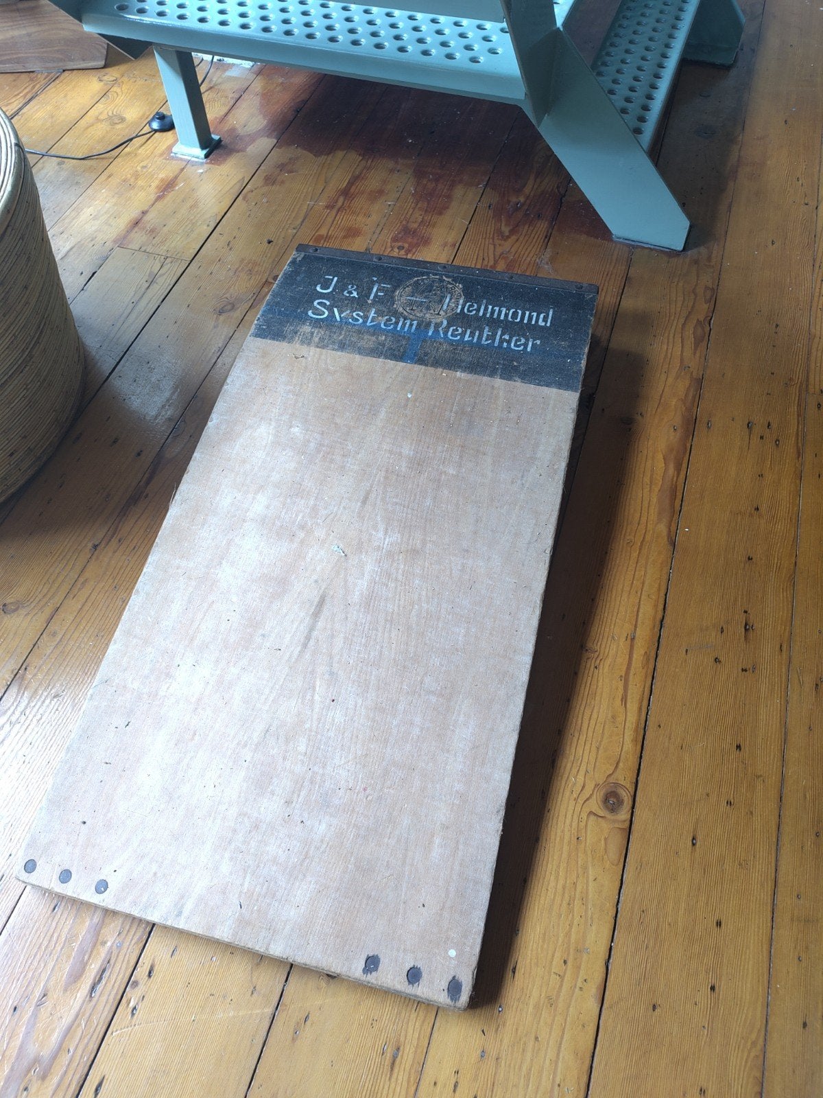 vintage springplank, Sport en Fitness, Turnen, Maat 36 t/m 42, Ophalen, Gebruikt, Materiaal