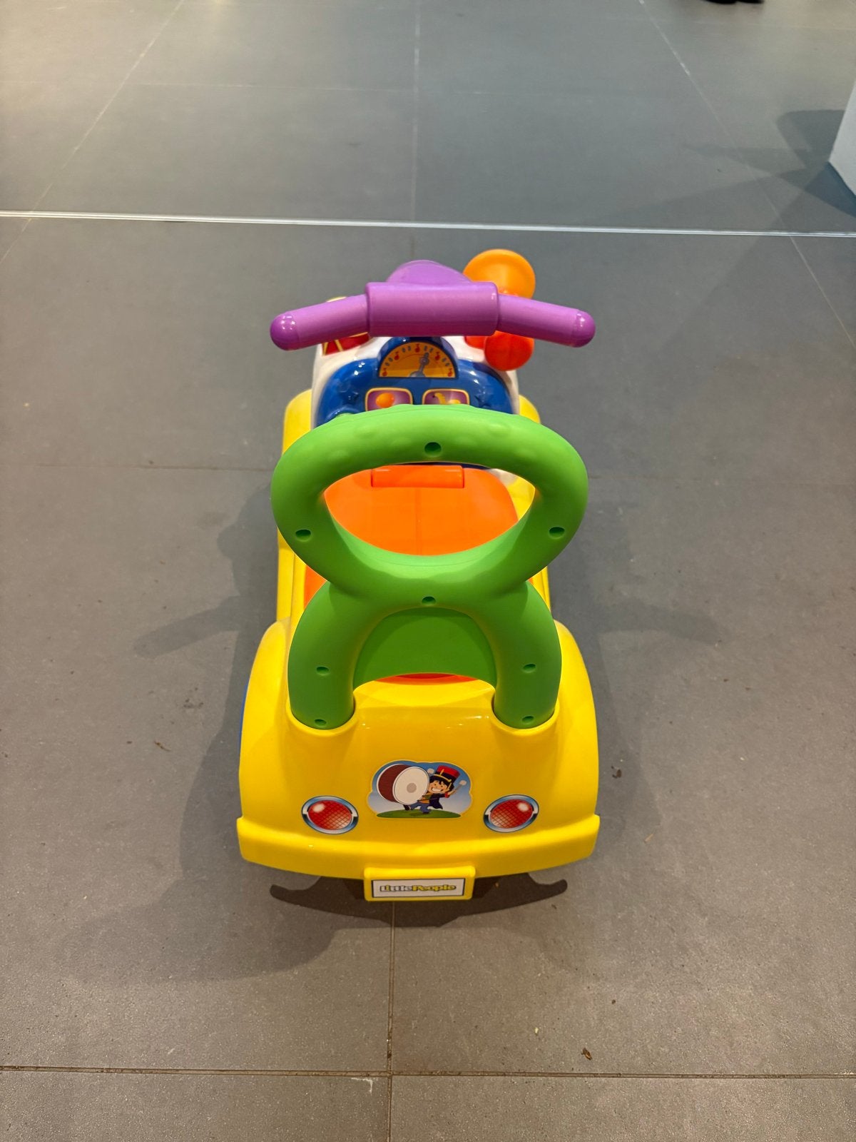 Fisher-Price Little People Muzikale Loopauto, Ophalen of Verzenden, Gebruikt, Loopvoertuig