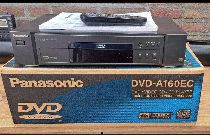 Panasonic DVD/Video CD/CD Speler DVD-A160EG, Ophalen, Zo goed als nieuw, Panasonic