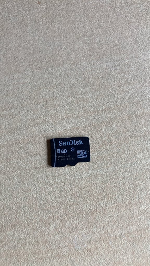 SanDisk HC 8gb, Audio, Tv en Foto, MicroSDHC, Gebruikt, 8 GB, Fotocamera