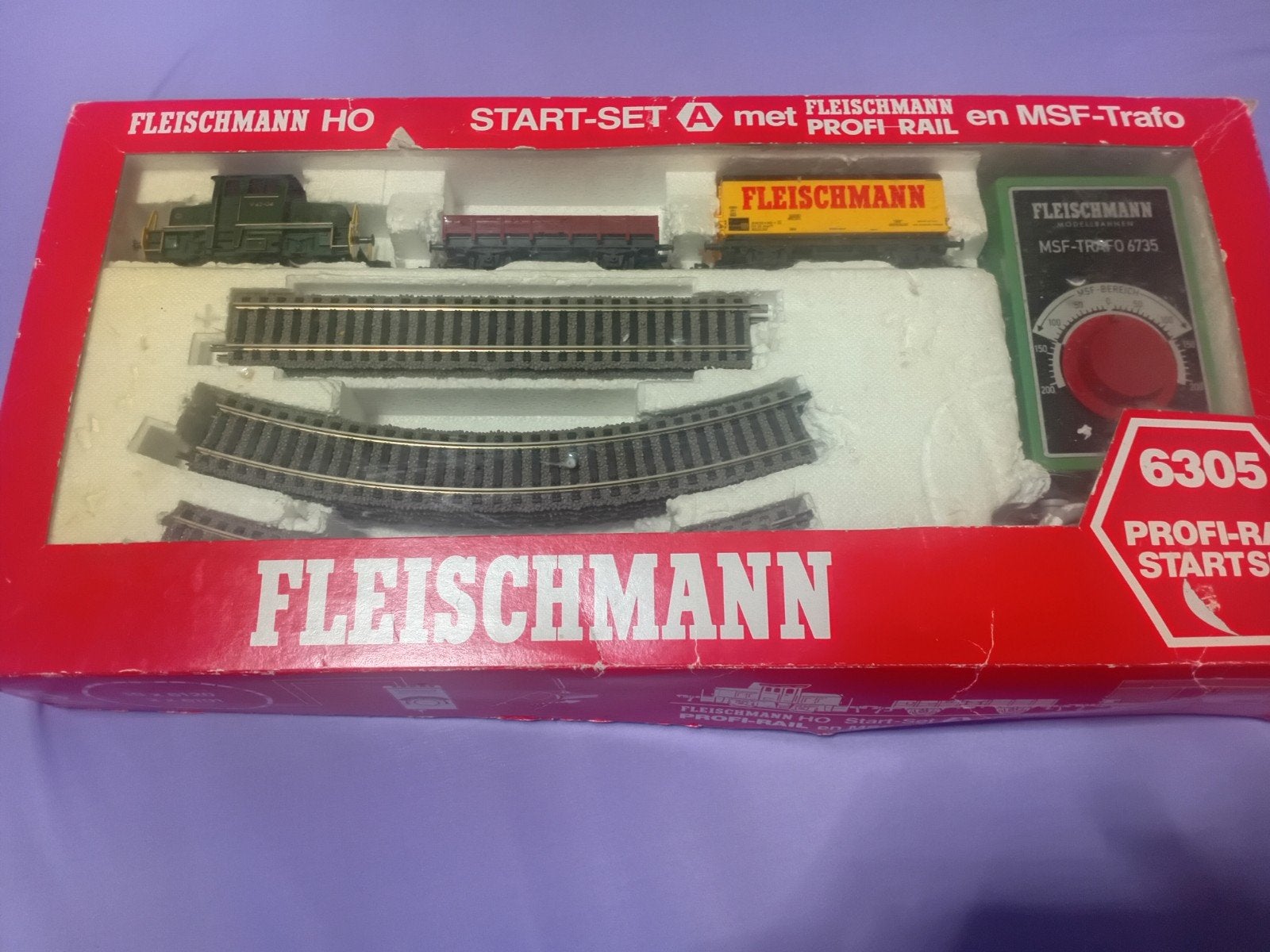 tekoop fleischmann 6305 trein start-set, Ophalen, Gelijkstroom, Treinset, Fleischmann