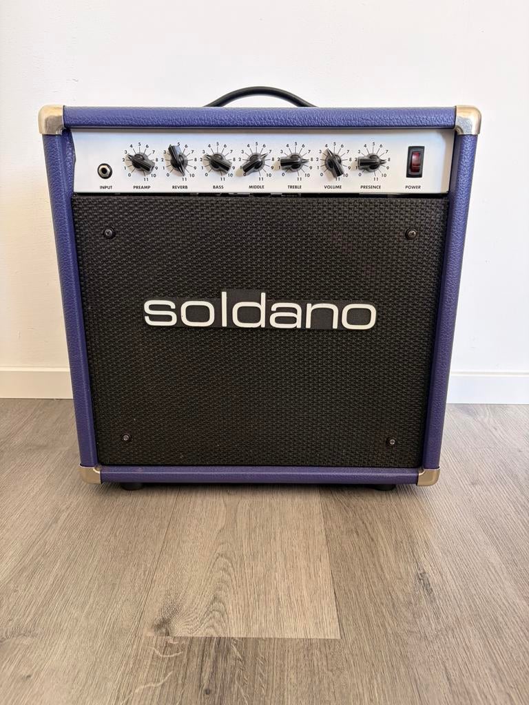 Soldano Astroverb 16 (AV-16) met hangtag, Muziek en Instrumenten, Ophalen, Gebruikt, Gitaar, Minder dan 50 watt