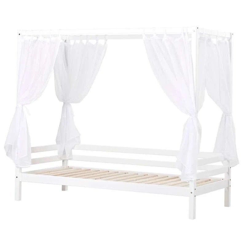Hoppekids hemelbed 90 x 200, Ophalen, Gebruikt, 90 cm, Eenpersoons