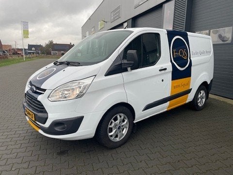 Ford Transit Custom Automaat | Camera | Cruise | Euro 6, Auto's, Stof, 4 cilinders, Wit, Bedrijf