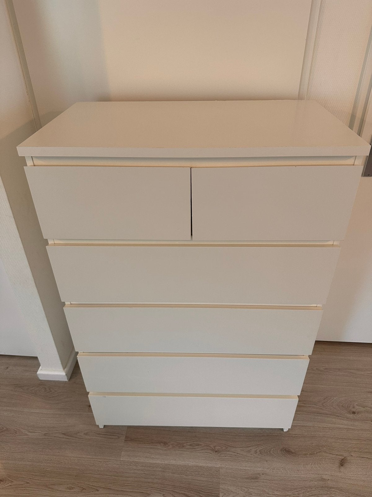 Ikea malm ladekast 6 lades, Huis en Inrichting, Kasten | Ladekasten, Zo goed als nieuw, 3 of 4 laden, Minder dan 100 cm, 25 tot 50 cm