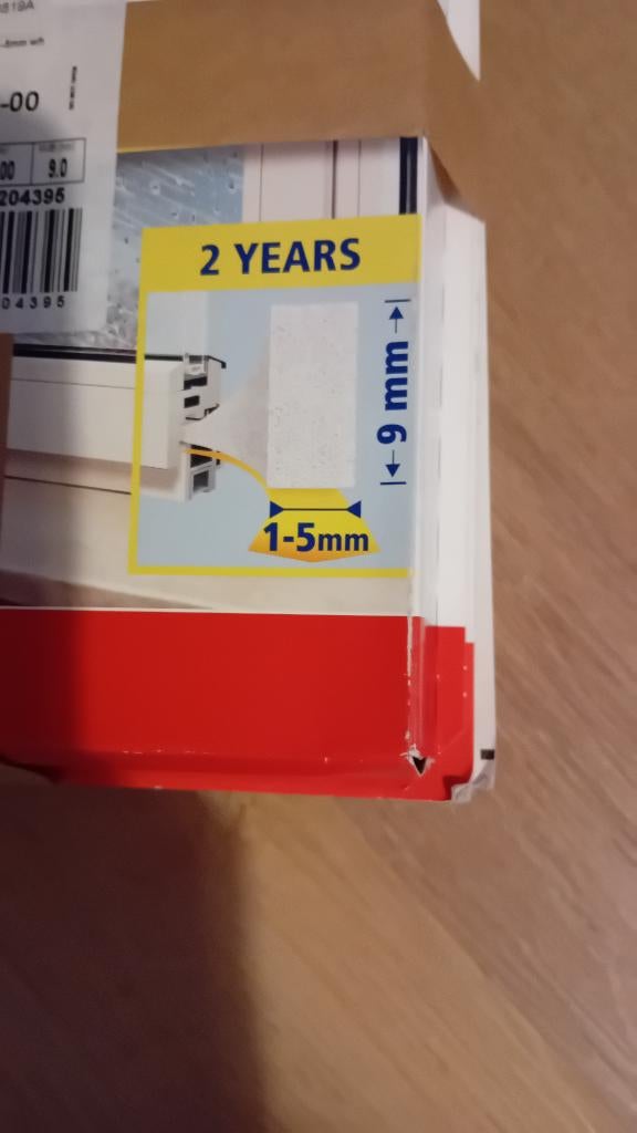Tocht strip 10 m, Minder dan 4 cm, Overige materialen, Nieuw, Ophalen of Verzenden