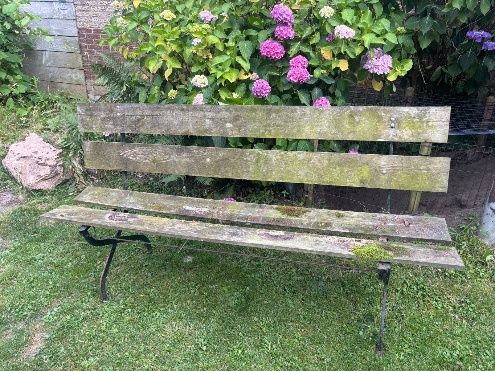 Tuinbank, Ophalen, Gebruikt, Overige materialen