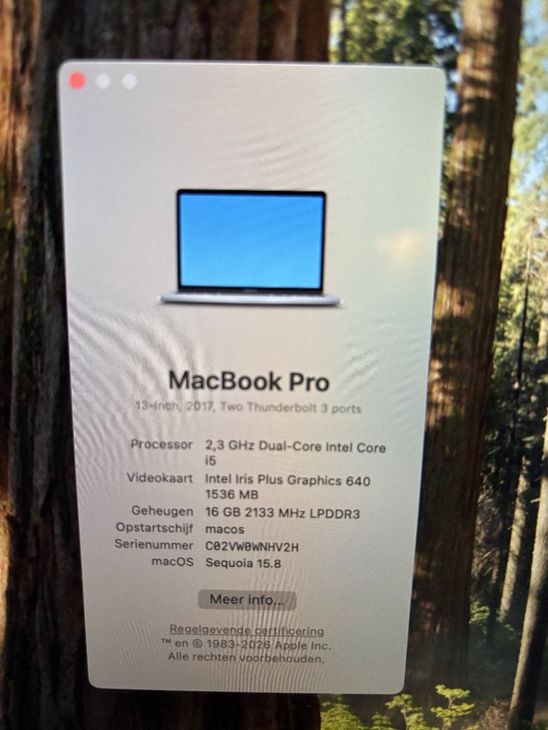 Foto 9 van MacBook Pro 2017