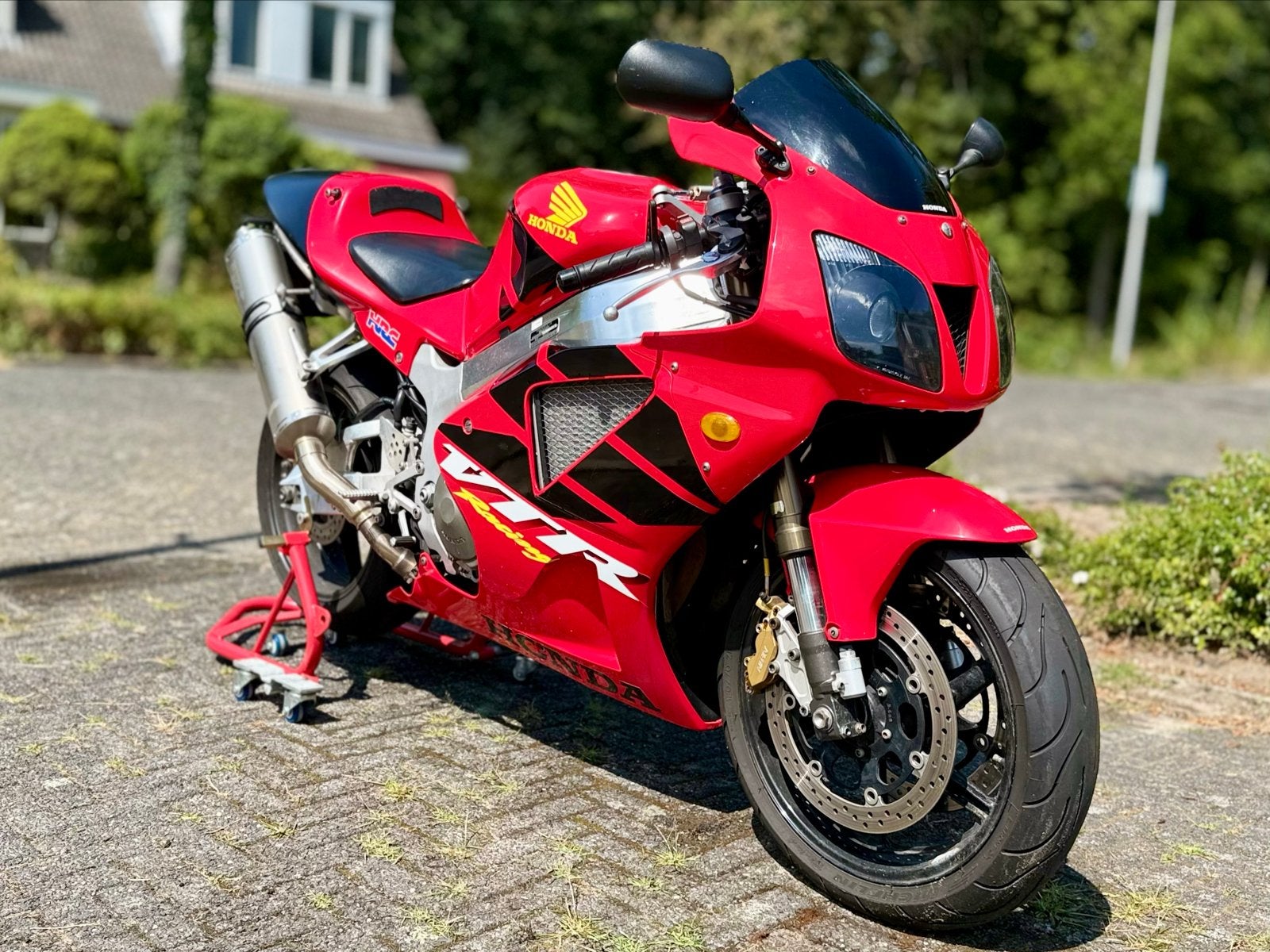 Honda VTR1000 SP1 - Met extra’s, Motoren, Sportuitlaat, 2 cilinders, Motorrijbewijs A, Gebruikt