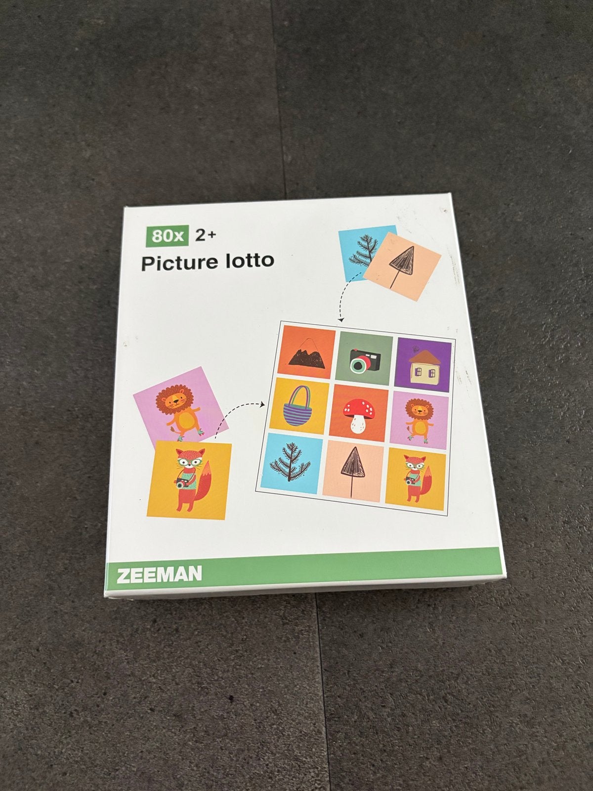 Zeeman Picture Lotto - Educatief Spel voor Peuters, Hobby en Vrije tijd, Een of twee spelers, Ophalen, Zo goed als nieuw