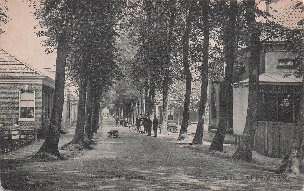 703-148-029 Sappemeer, Verzamelen, Ansichtkaarten | Nederland, Verzenden, Voor 1920, Groningen