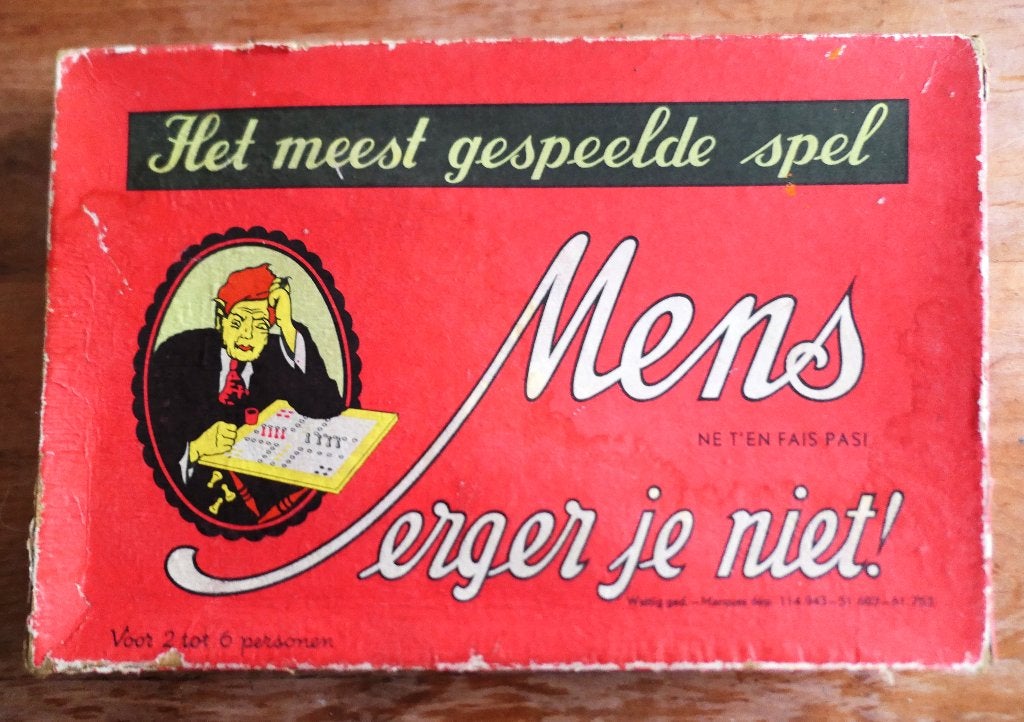 Mens erger je niet, Hobby en Vrije tijd, Gezelschapsspellen | Bordspellen, Een of twee spelers, Ophalen of Verzenden, Gebruikt