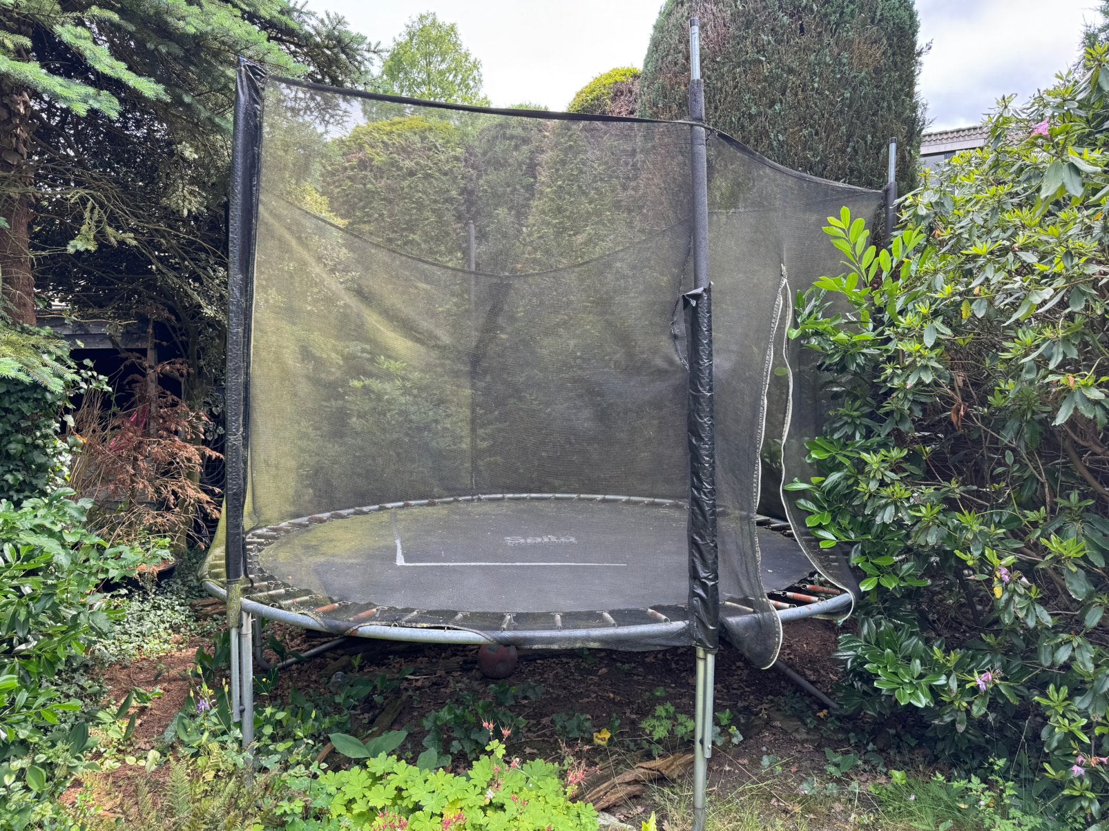 Trampoline, Ophalen, Gebruikt