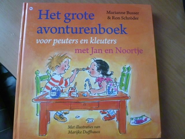 HET AVONTURENBOEK van JAN en NOORTJE, Boeken, Kinderboeken | Kleuters, Ophalen of Verzenden, Zo goed als nieuw, Fictie algemeen