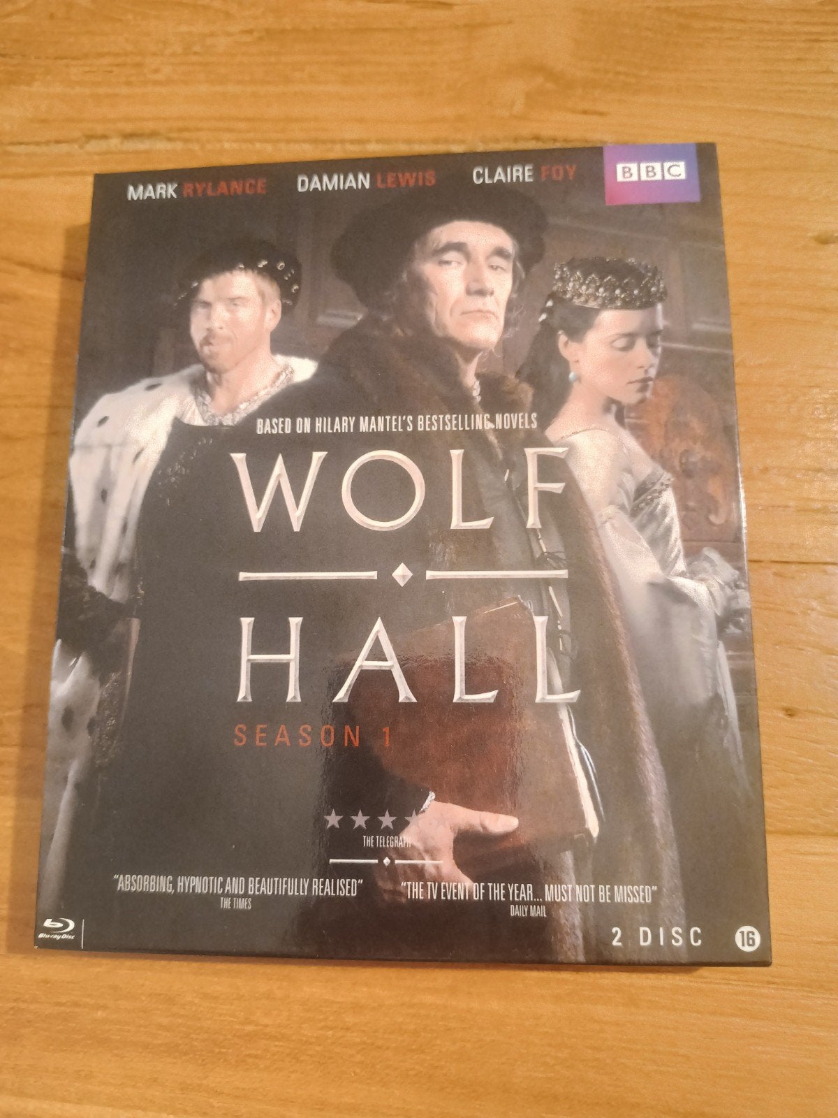 Wolf Hall seizoen 1 - Blu-ray, Alle leeftijden, Ophalen of Verzenden, Zo goed als nieuw, Detective en Krimi