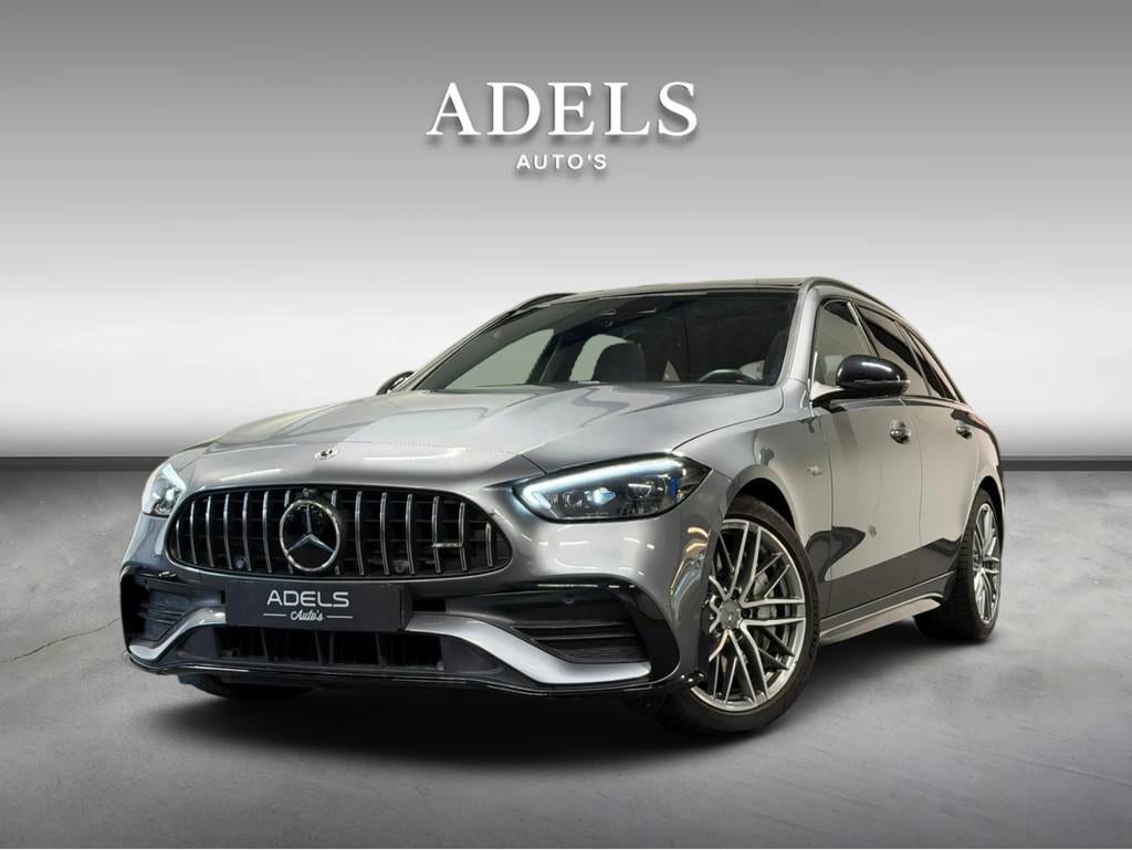 Mercedes-Benz C-Klasse Estate AMG 43 4MATIC Panodak Burmeste, Automaat, Gebruikt, Zwart, 4 cilinders