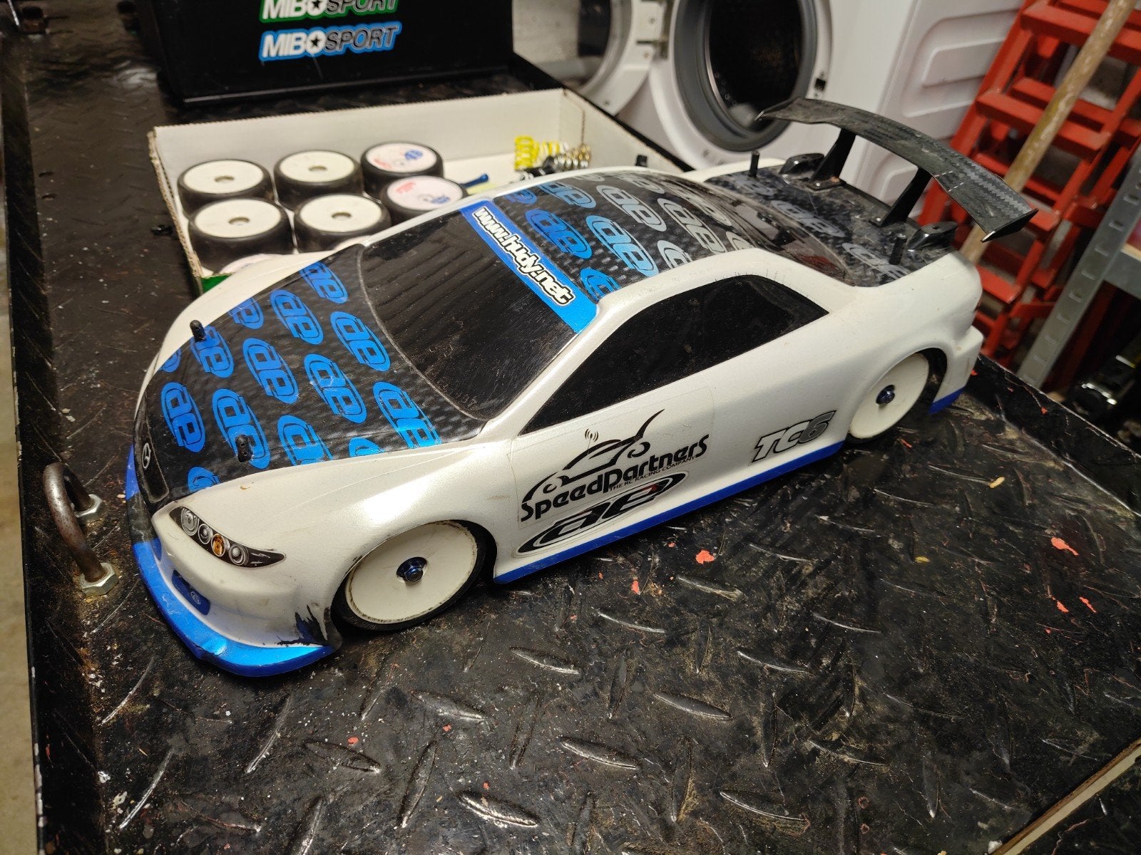 RC Onroad Auto met Extra's - Zo Goed als Nieuw, Zo goed als nieuw, Schaal 1:10, Auto onroad, RTR (Ready to Run)