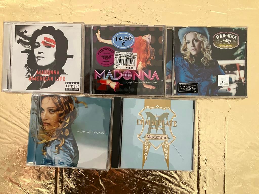Madonna CD Collectie - 5 Albums, Ophalen of Verzenden, 1990 - 1999, Zo goed als nieuw, Boxset